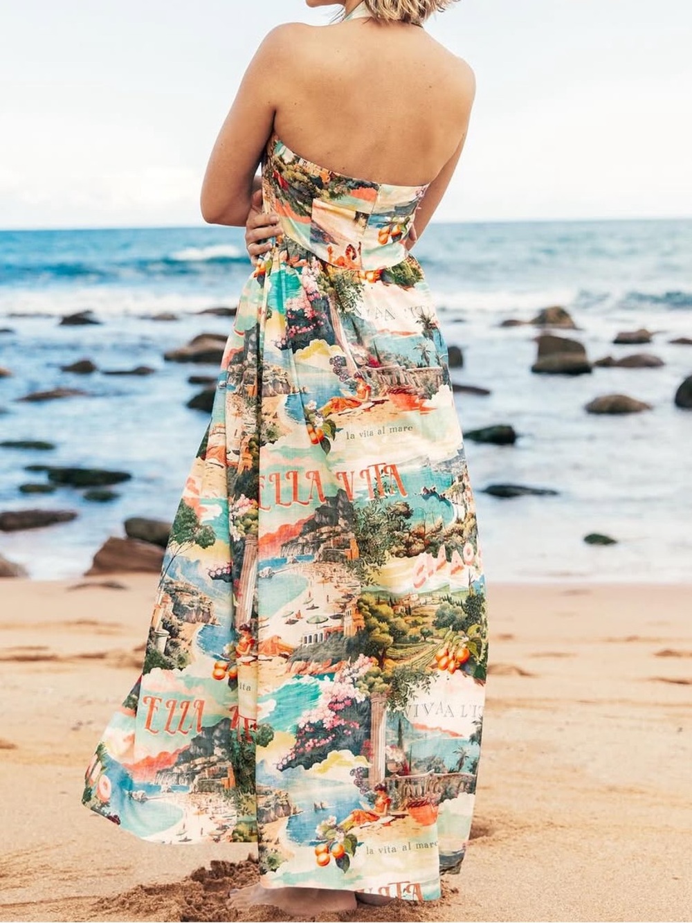 White Closet Isladora Halter Dress - Picture 3 of 7